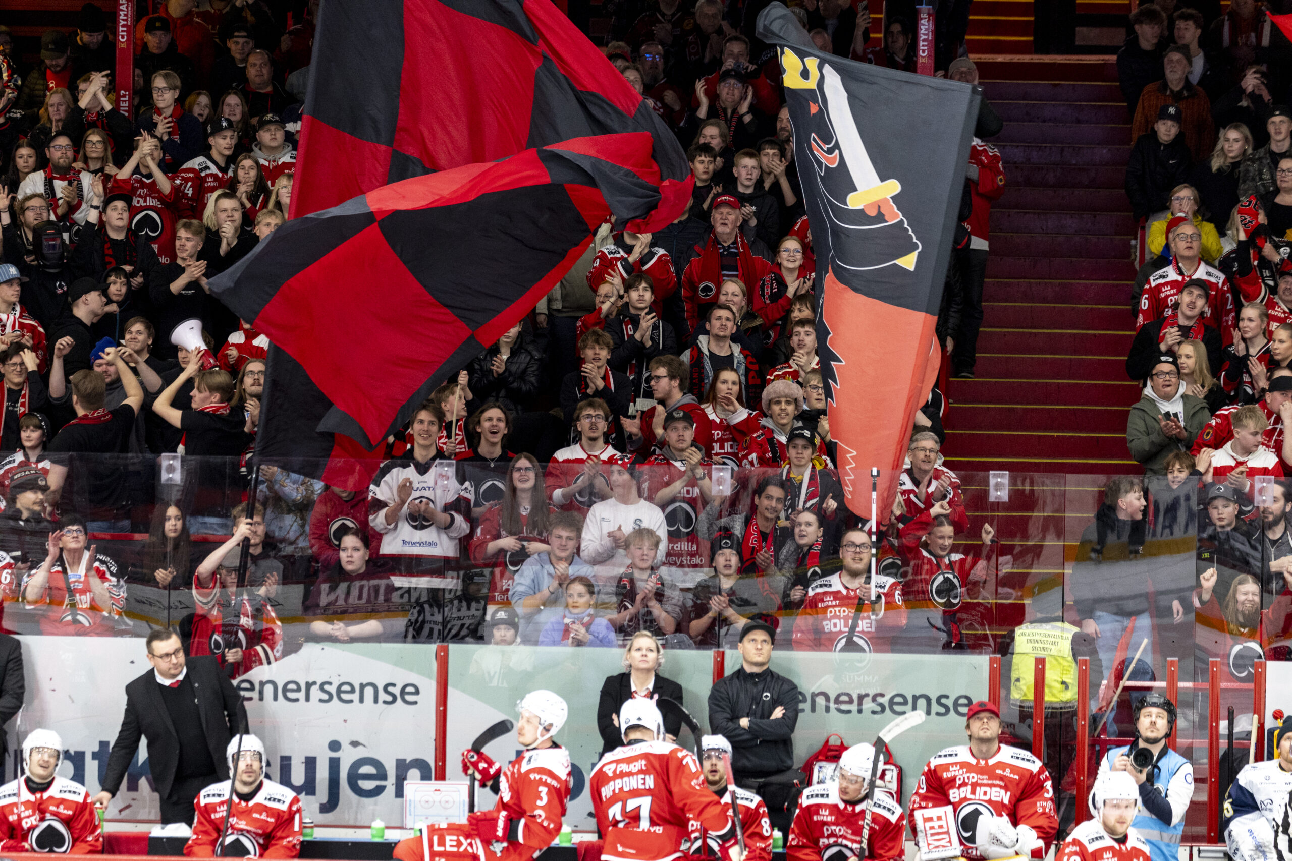 Tapahtumainfo: 2. puolivälierä Ässät-SaiPa ti 31.3. klo 18:30