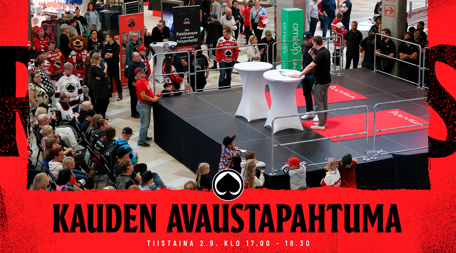 Joukkueen esittelytilaisuus Puuvillassa tiistaina 2.9. klo 17.00-18.30