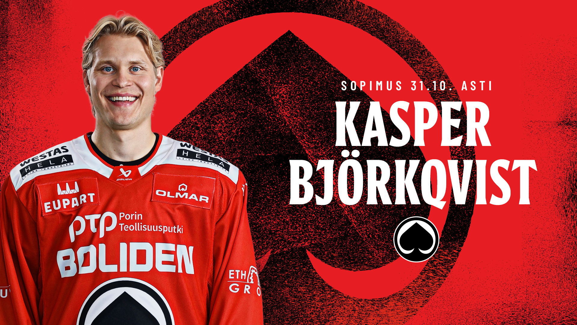 Kasper Björkqvist siirtyy Ässiin