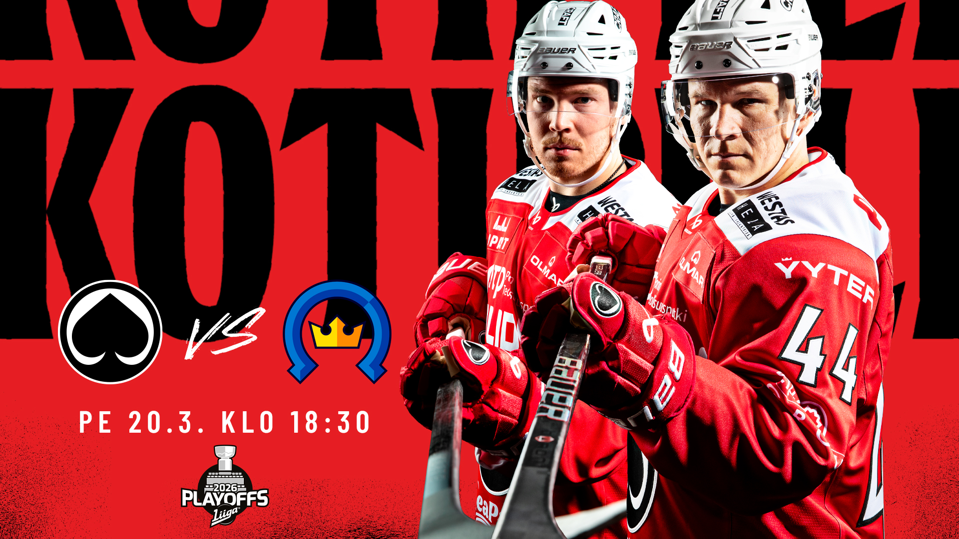 Ässät – K-Espoo ottelusarjaennakko