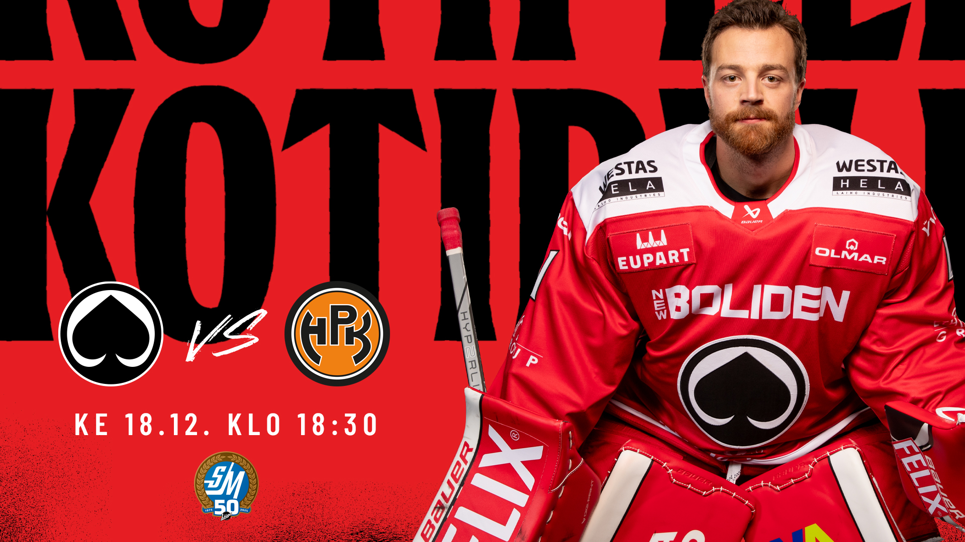 Otteluennakko Ässät-HPK