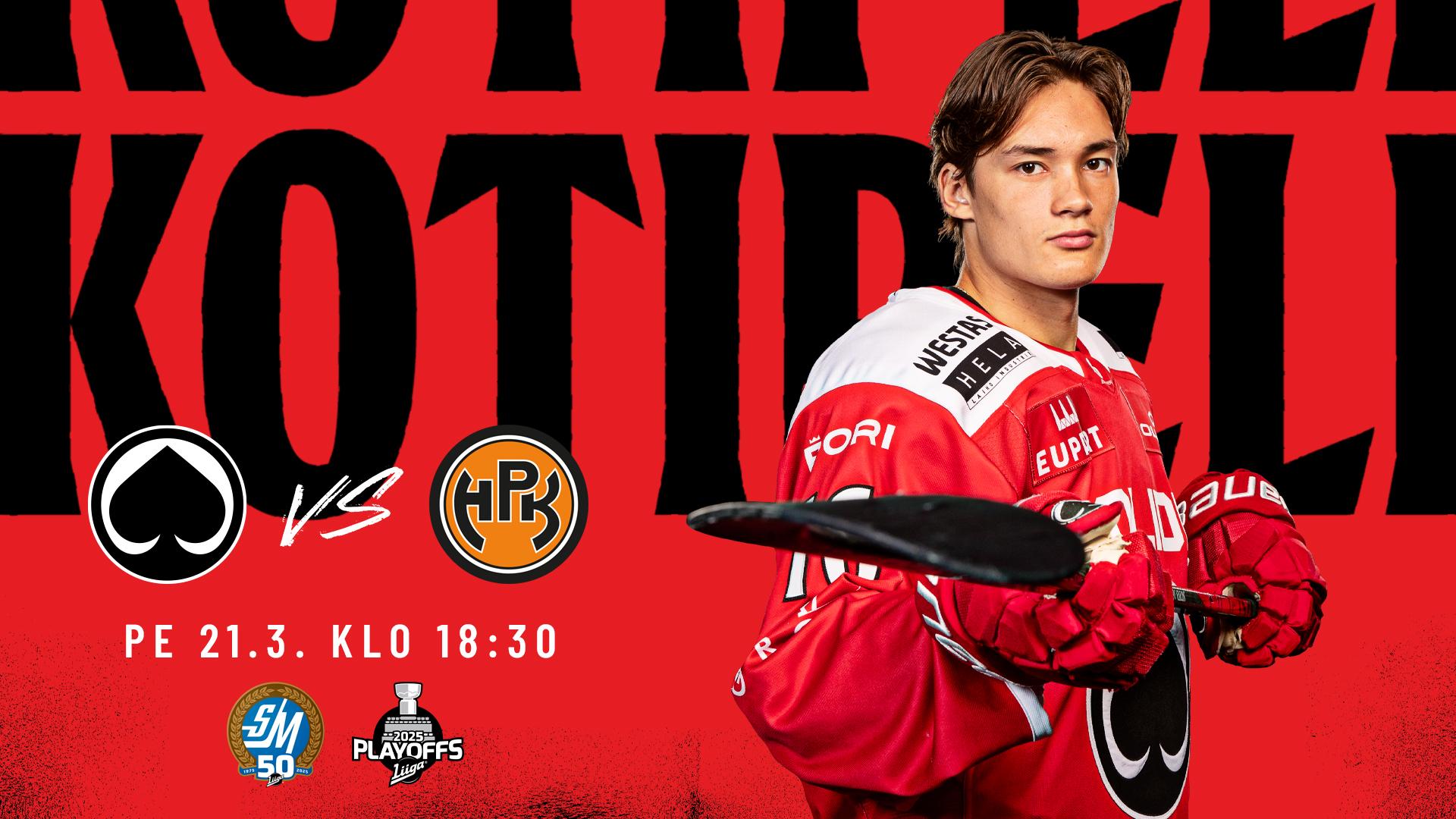 Otteluennakko: Ässät-HPK