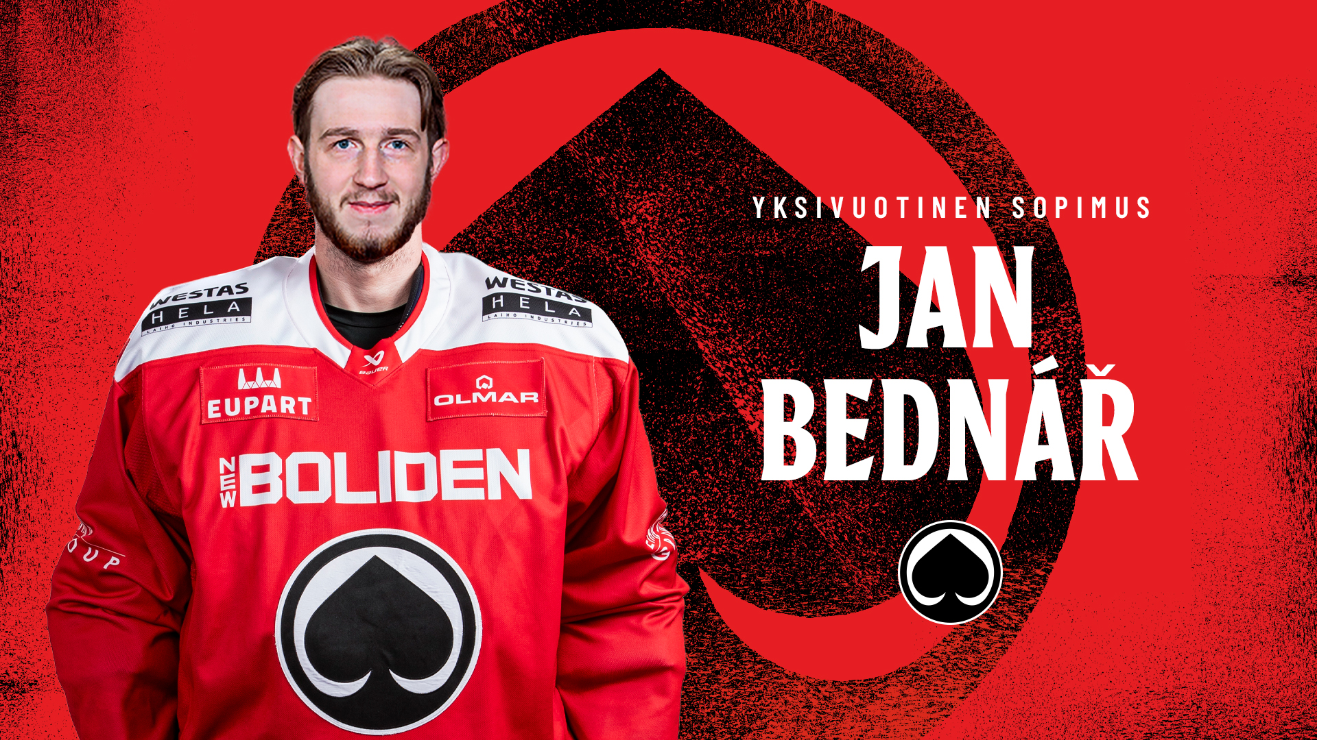 Tšekkivahti Jan Bednář Ässien maalille