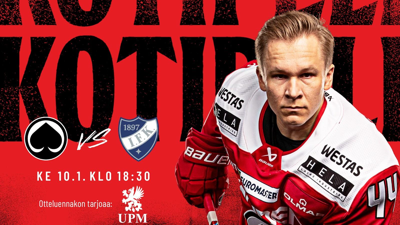 UPM otteluennakko Ässät-HIFK