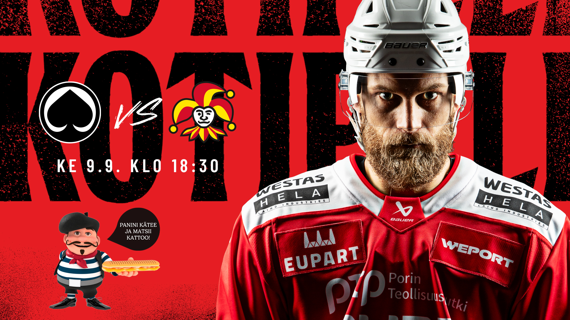 MR. Panini otteluennakko Ässät-Jokerit