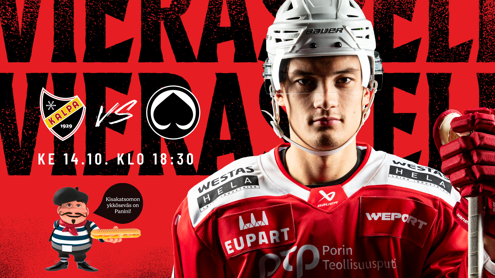 MR. Panini otteluennakko Kalpa-Ässät
