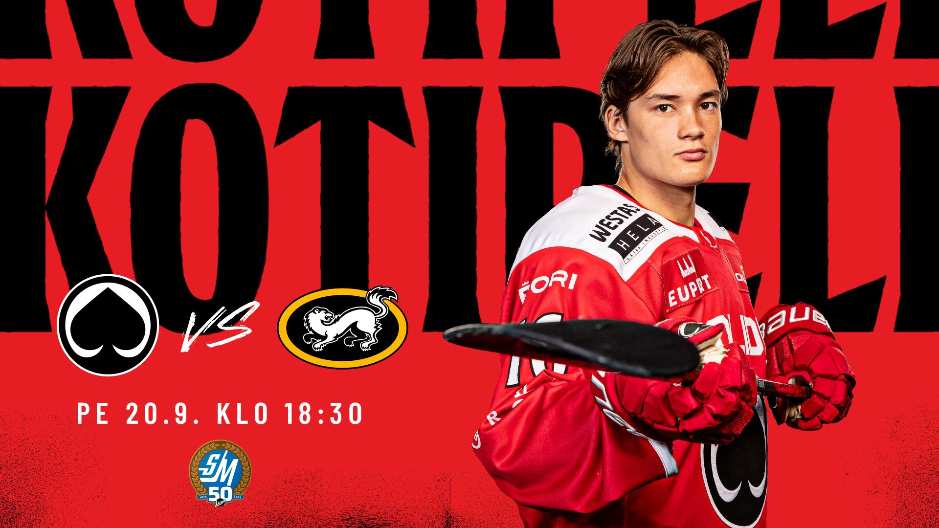 Otteluennakko: Ässät-Kärpät