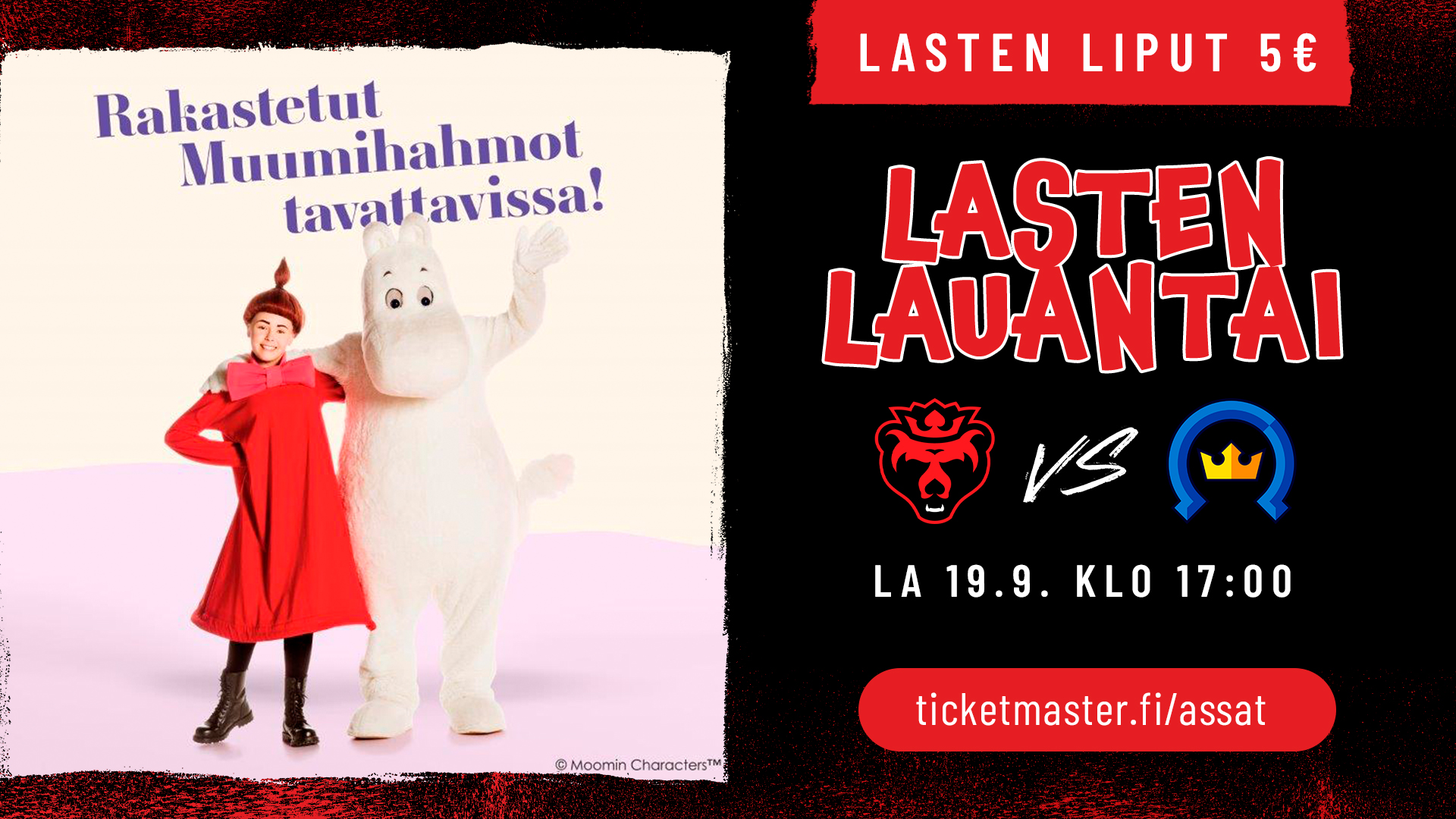 Lauantaina 19.9. vietetään Lasten Lauantaita!