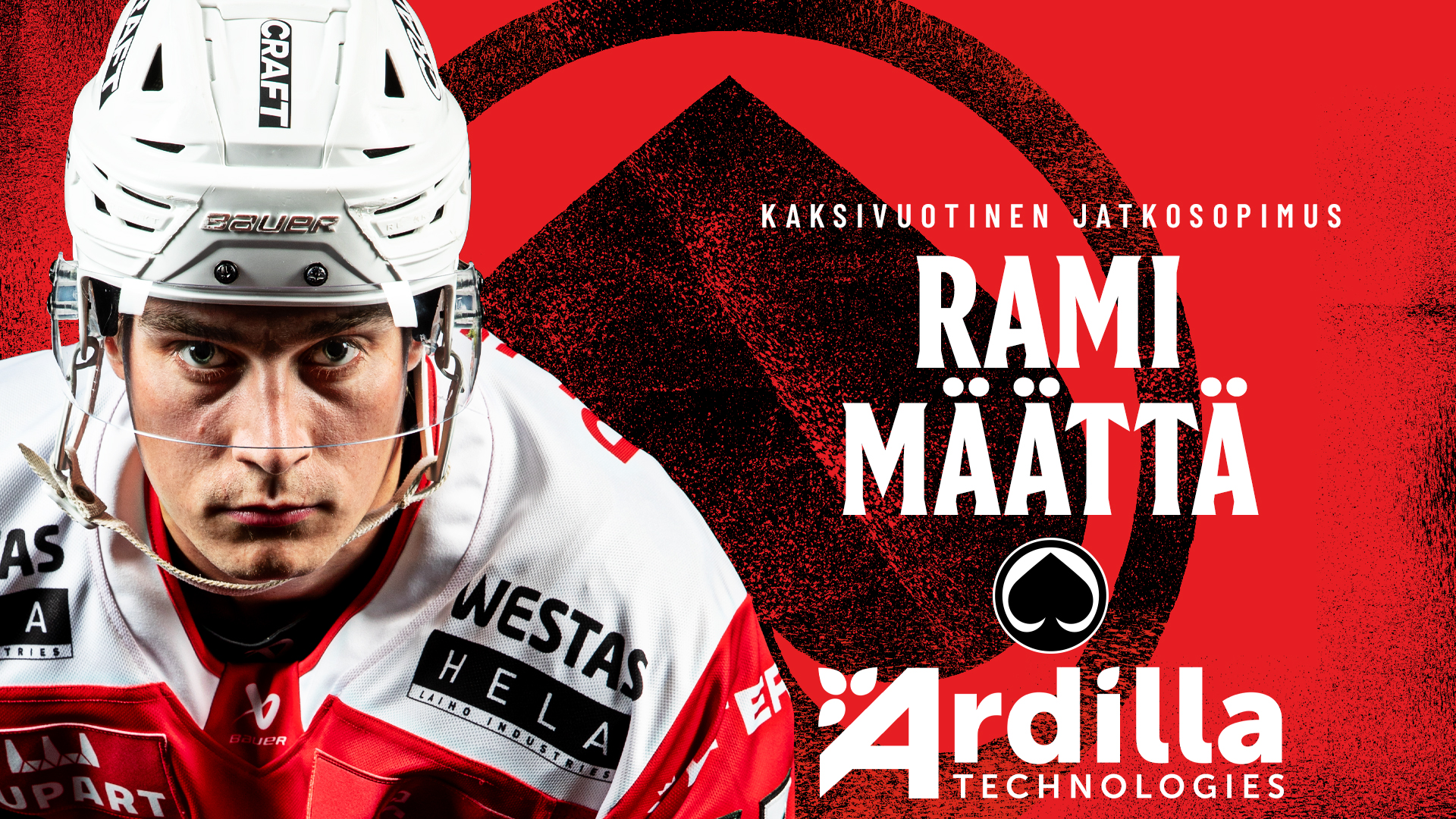 Liigan kuukauden pelaajaksi valittu Rami Määttä jatkaa Ässissä