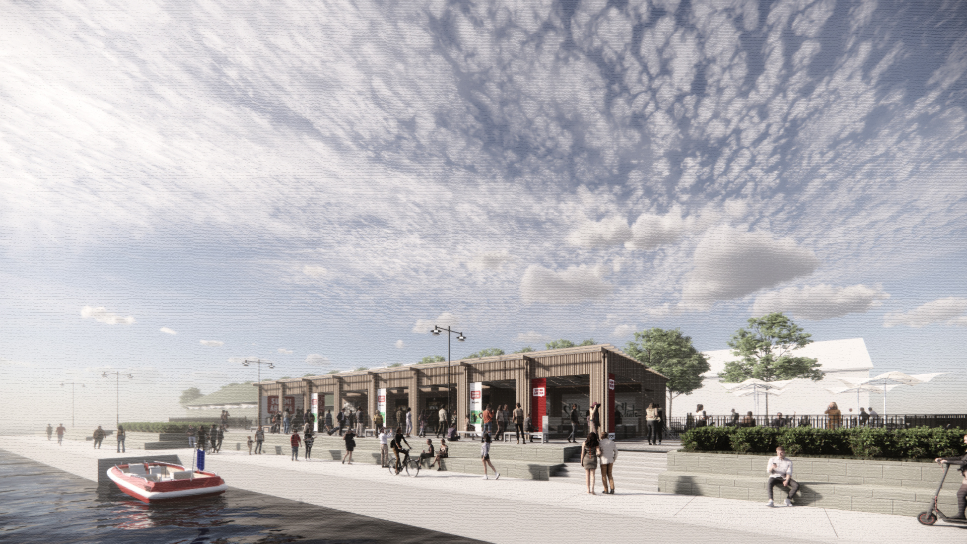 SuomiAreena ja Porin Ässät yhteistyöhön – Etelärantaan nousee kesäksi paviljonki