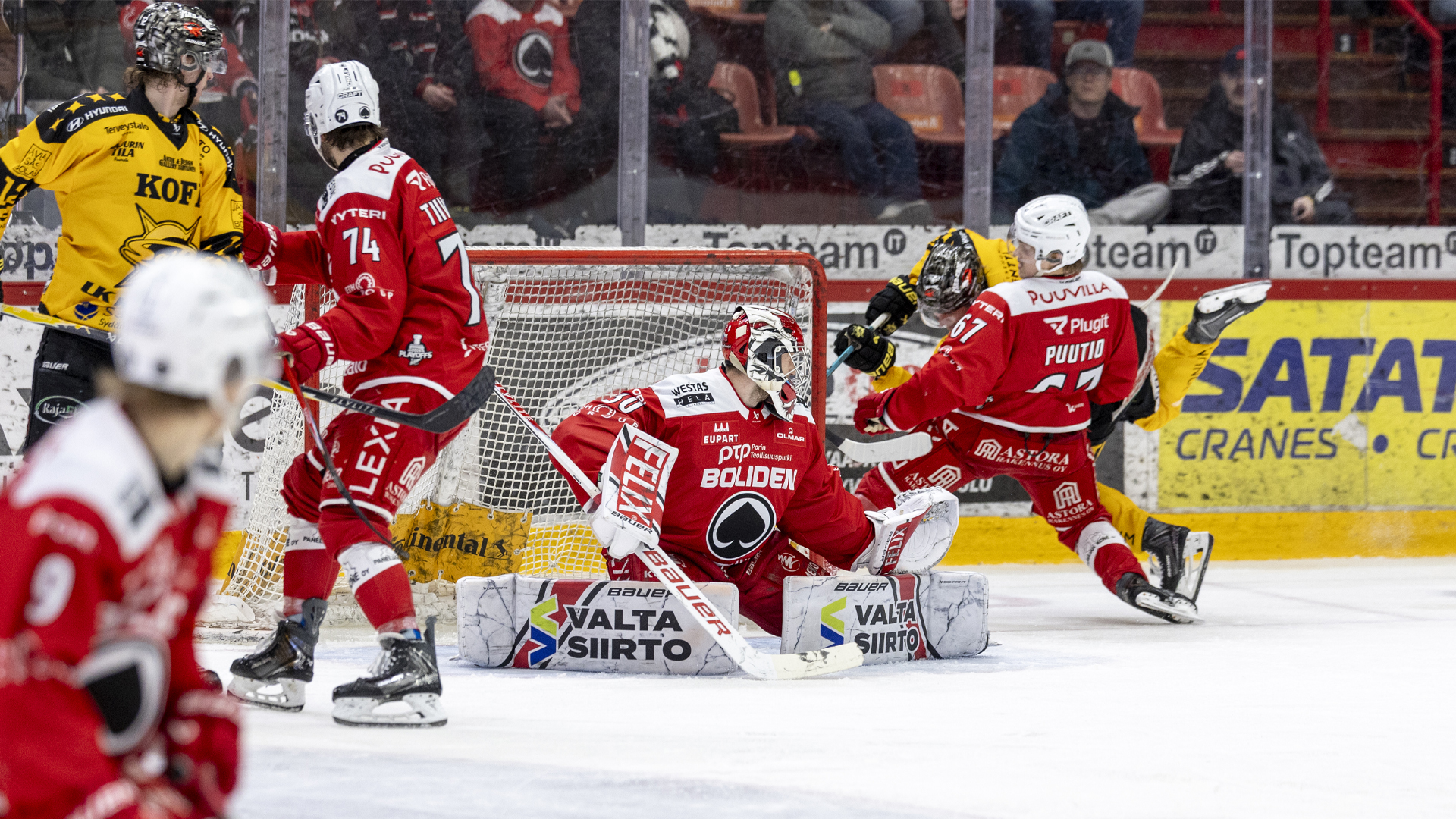 Ässät-SaiPa 2-3 JA