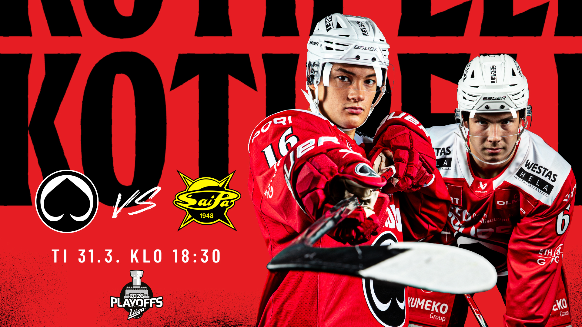 Ässät – SaiPa otteluennakko