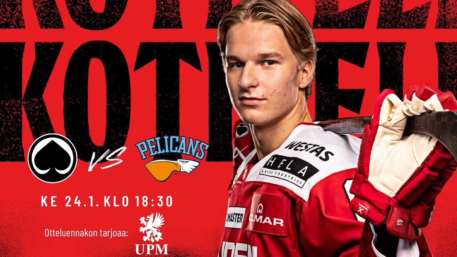 UPM otteluennakko Ässät-Pelicans