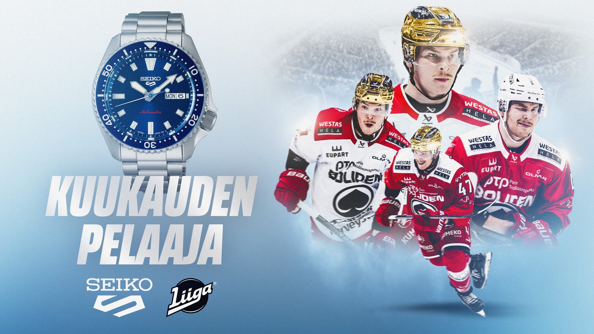 Jonne Tammela valittu Liigan kuukauden pelaajaksi