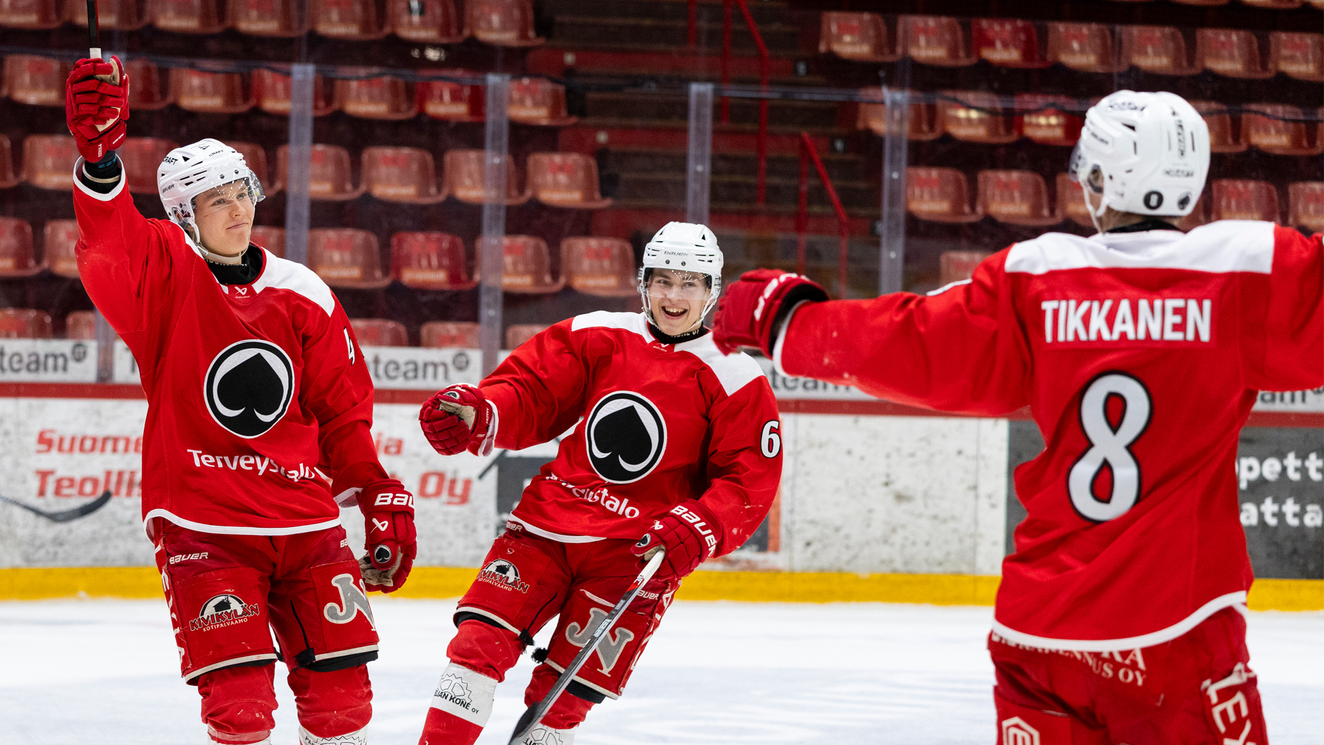 Ässien U20 joukkue kohtaa puolivälierissä Tapparan